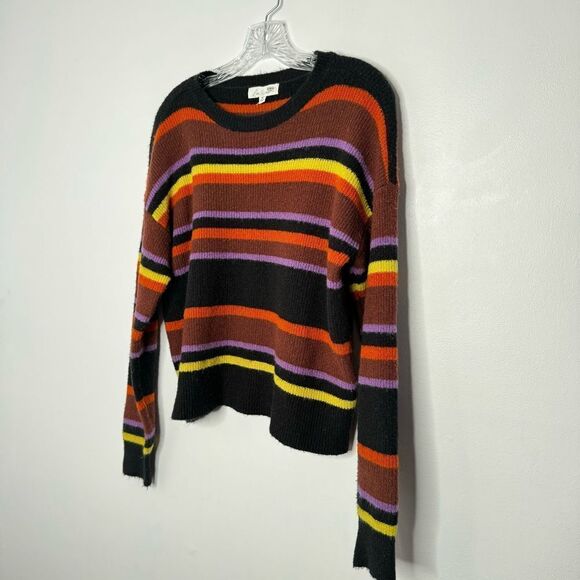 Love Whit by Whitney Port Rent The Runway Striped Sweater Size Medium - Picture 3 of 6